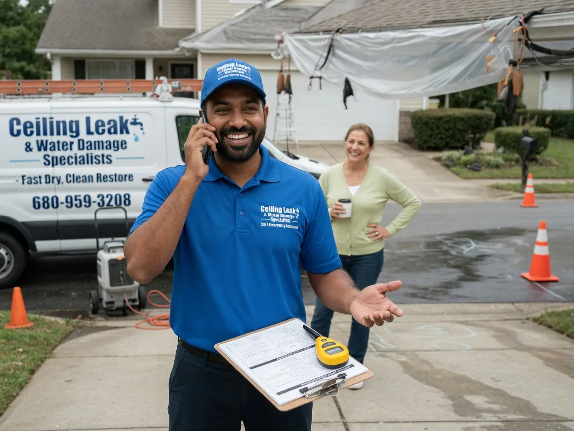 Ceiling Leak Cleanup Comstock, MN FAQs